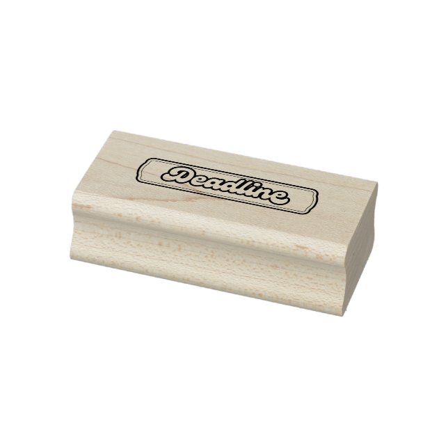 Deadline Planner Stamps & Ink Pads for Academic  (Stamp)