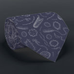 Deadly Diseases Tie<br><div class="desc">Scientific sketches by Ellen Marcus</div>