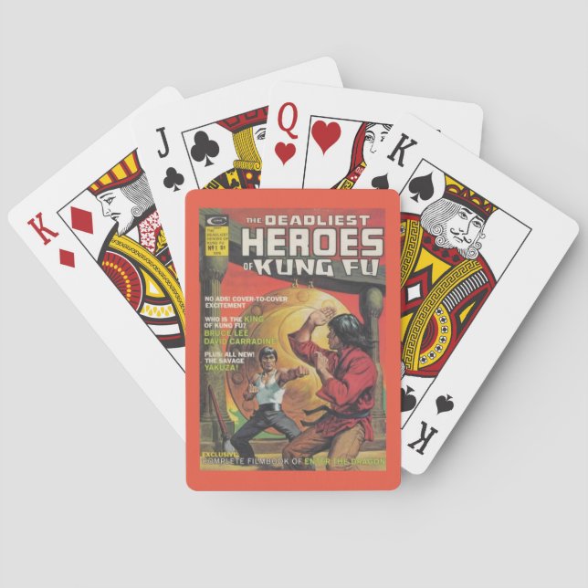 Deadly Hands 31 Playing Cards (Back)