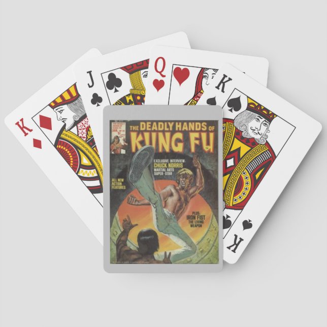 Deadly Hands 41 Playing Cards (Back)