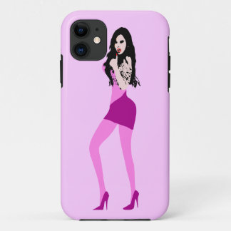 ♔♥°•Deadly Hot Vampire Girl iPhone 5 Case•°♥♔ iPhone 11 Case