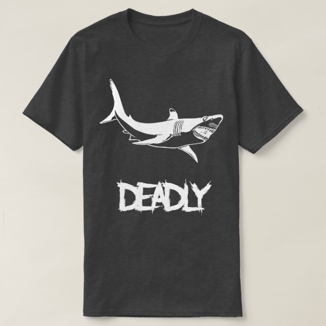 Deadly shark T-Shirt (Design Front)