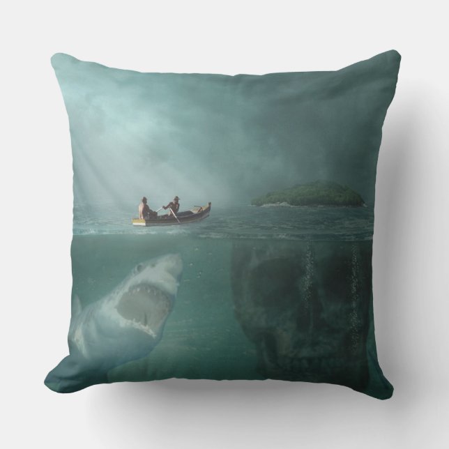 DEADLY WATERS CUSHION (Front)
