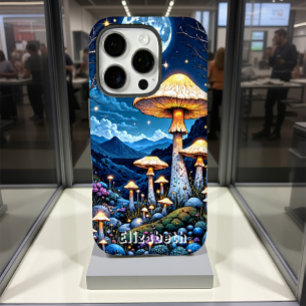 Deadly Webcap Moonlight Mushroom iPhone 16 Pro Case