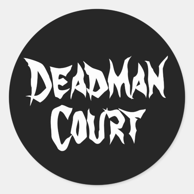 Deadman Sticker (Front)
