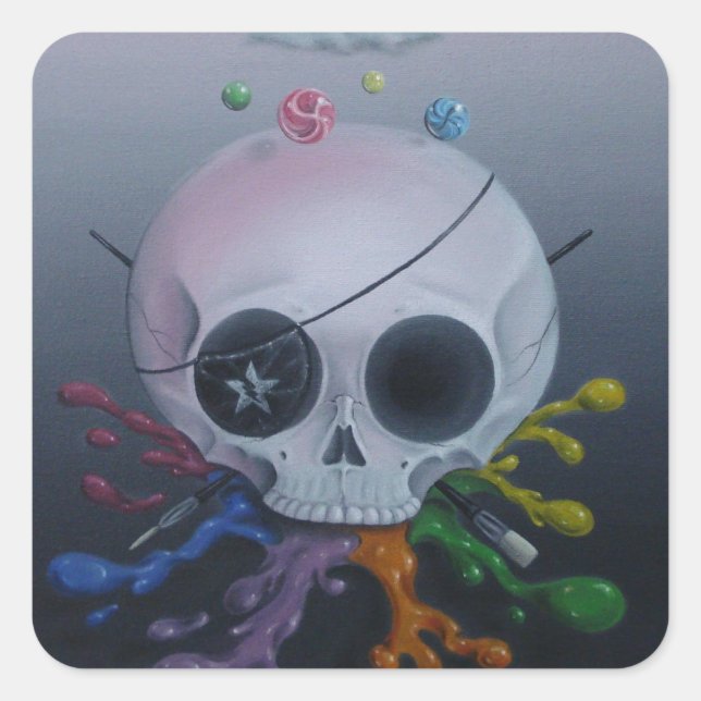 Deadmen Square Sticker (Front)