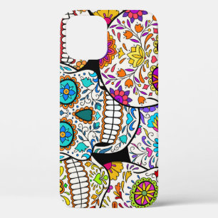 Dead's Day: Vibrant Mexican Patterns. iPhone 12 Case