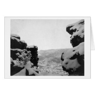 Deadwood as Seen from White Rocks Photograph