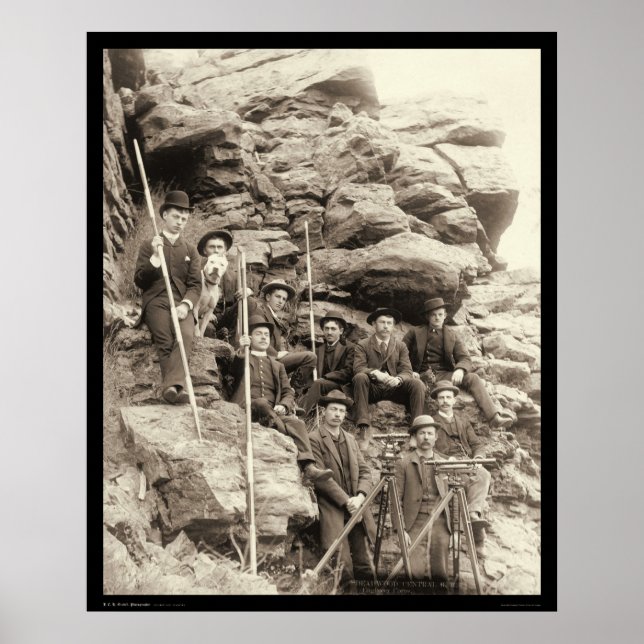 Deadwood Central Railroad SD 1888 Poster (Front)