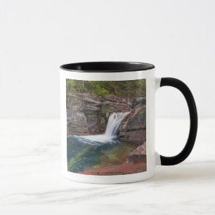 Deadwood Falls on Reynolds Creek in autumn in Mug