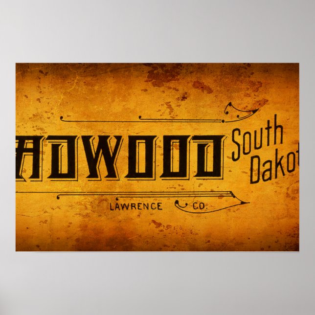 DEADWOOD of the Old West Poster (Front)