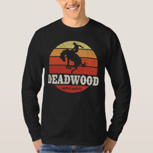 Deadwood SD Vintage Country Western Retro T-Shirt