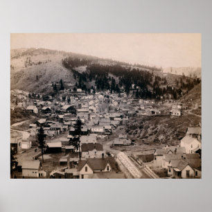 DEADWOOD, SOUTH DAKOTA in 1888  NO. 2 Poster
