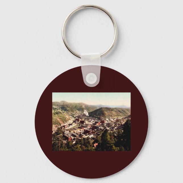 Deadwood South Dakota Key Ring (Front)