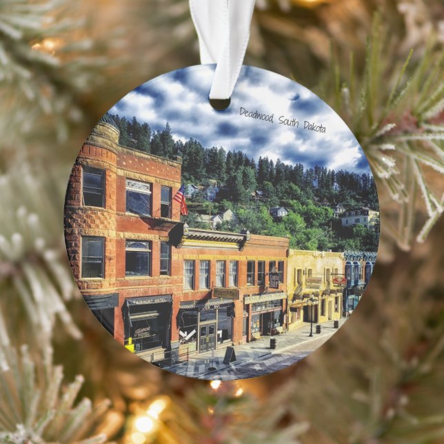 Deadwood, South Dakota Ornament (Tree)