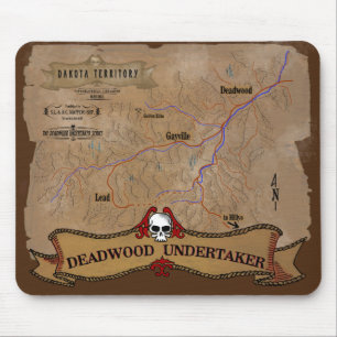 Deadwood Undertaker Series Mouse Pad