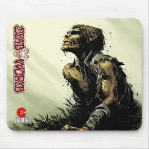 Deadworld rising zombie mouse pad