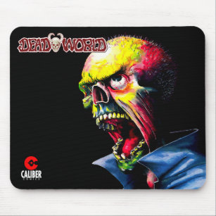 Deadworld screaming zombie mouse pad