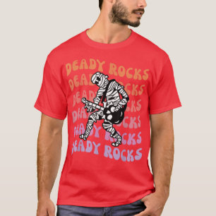 Deady Rocks Halloween Mummy Bandage Wrap Dadcula G T-Shirt