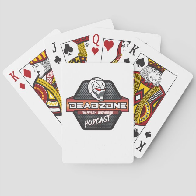 Deadzone Podcast Playing Cards (Back)