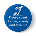 Deaf and hard of hearing badge