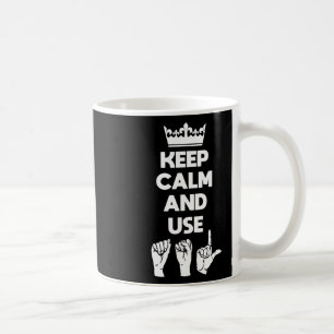 Deaf Awareness And Sign Language 1 Coffee Mug
