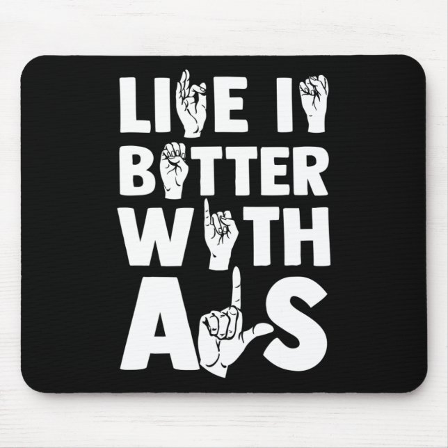 Deaf Awareness And Sign Language 2  Mouse Pad (Front)