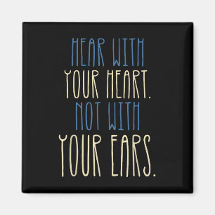 Deaf Awareness Language Deafness Disability Deaf P Magnet