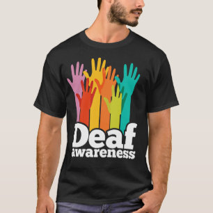 Deaf Awareness Sign Language I Dont Speak English T-Shirt