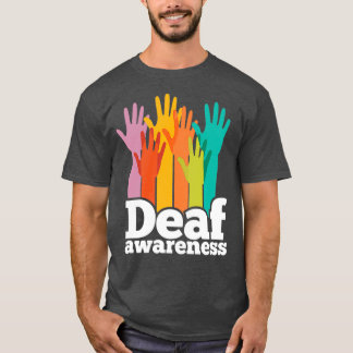 Deaf Awareness Sign Language I Donx27t Speak Engli T-Shirt