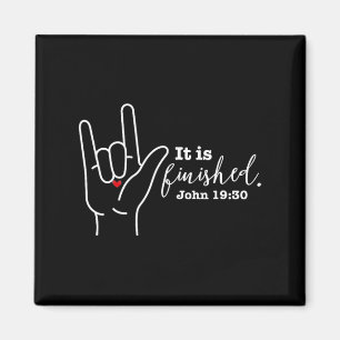 Deaf Christian Faith Easter Asl Sign Language It I Magnet