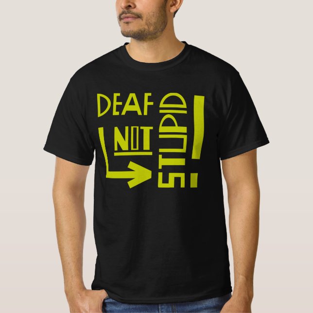 Deaf Disability Awareness T-Shirt (Front)