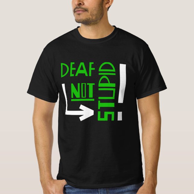 Deaf Disability Awareness T-Shirt (Front)