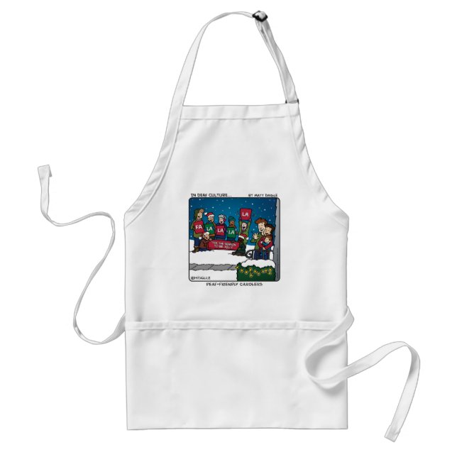 Deaf-Friendly Carolers Standard Apron (Front)