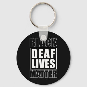 Deaf Lives Problem Deaf-mute Key Ring
