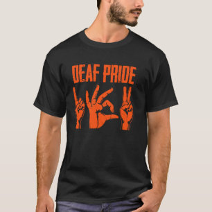Deaf Pride Sign Language T-Shirt