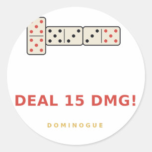 Deal 15 Dmg! Sticker