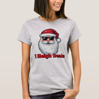 Deal Slaying Santa Claus Funny Holiday Shopping T-Shirt