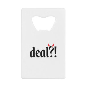 Deal with devil