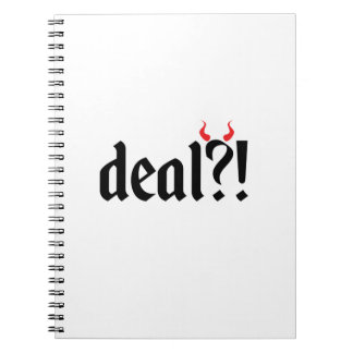 deal with devil notebook