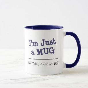 Deal With It Funny Custom Quote Mug