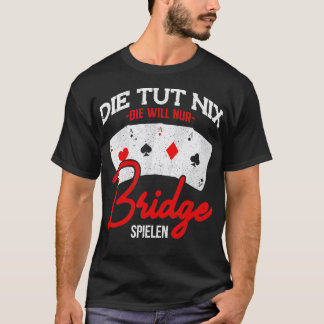 Dealer Bridge Card Game Deck T-Shirt