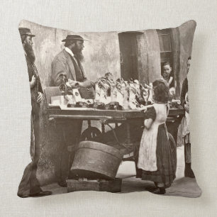Dealer in Fancy Ware, 1876-77 (woodburytype) Cushion