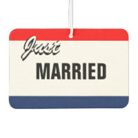 Dealership Style Just Married Signage