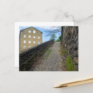 Dean Clough Cobblestone Climb - Brandt's Spirit Postcard