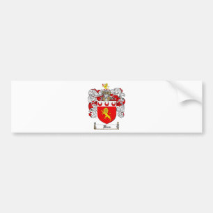 DEAN FAMILY CREST - DEAN COAT OF ARMS BUMPER STICKER