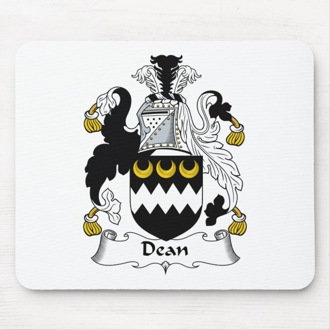 Dean Family Crest Mouse Pad (Front)