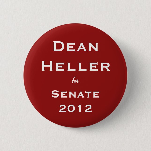 Dean Heller for Senate Button (Front)