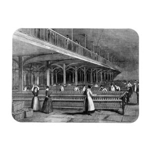 Dean Mills - The Doubling Room, 1851 (litho) Magnet
