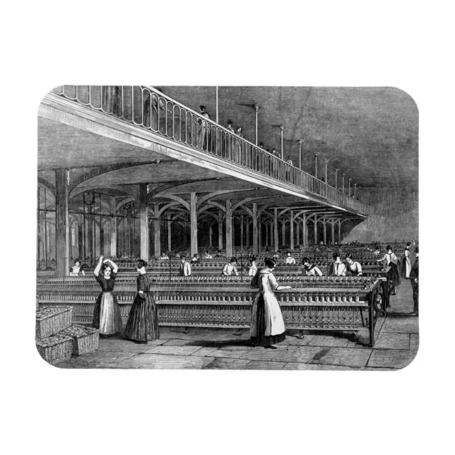 Dean Mills - The Doubling Room, 1851 (litho) Magnet (Horizontal)